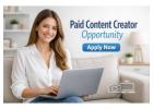 Paid Content Creator / Model Opportunity (18+)