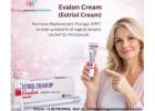 Evalon Cream (Estriol Cream) used for Hormone Replacement Therapy (HRT)