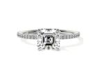 IGI Certified Lab Created Diamond Engagement Ring – Lifetime Warranty