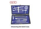 High-Quality Dissecting Set Goldcross With Durable Parts