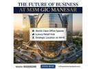 M3M GIC Manesar Commercial Plots to Business Success.