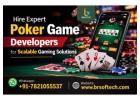 Hire Expert Poker Game Developers for Scalable Gaming Solutions | BR Softech