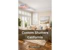 Elegant Custom Café Shutters California for Modern Homes
