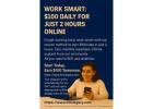 Work Smart: $100 Daily for Just 2 Hours Online!