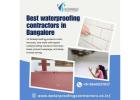 Best waterproofing contractors in Bangalore