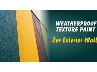Top waterproof exterior texture paint India | Luxture