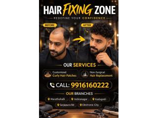 Baldness is not permanent. Confidence is.