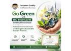 ISO 14001:2015 certification in Dubai