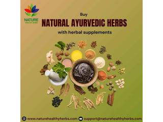 Buy natural ayurvedic herbs with herbal supplements