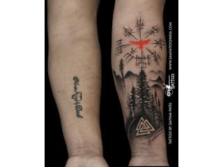 Cover Up Tattoo Design | Expert Concealment - Sam Tattoo India