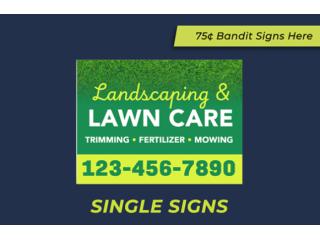 Boost Your Promotion with Eye-Catching Yard Signs