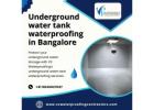 Underground water tank waterproofing in Bangalore