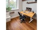 Modern Adjustable Table for Work & Study | Woodensure