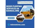 Reinvent RMC | Boom Pumping Services In Bangalore
