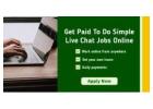 Work From Home as a Live Chat Assistant – Earn Online From Anywhere