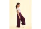 Trendy Palazzo Pants for Girls by Go Colors – Comfort Meets Everyday Style