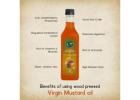 Pure Wood Pressed Mustard Oil for Healthy & Natural Cooking – GirOrganic