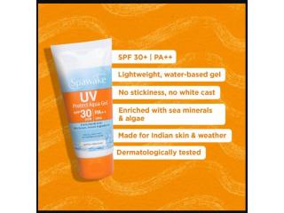 Aqua Sunscreen Gel for Lightweight Daily Sun Protection