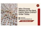 Why Choose Mitaara as the Best Fabric Store Online? Order Today