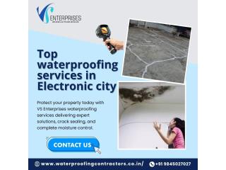 Top waterproofing services in Electronic city