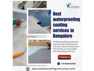Best Waterproofing Coating Services in Bangalore
