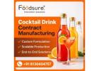 Cocktail Drink Contract Manufacturing Services