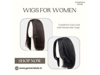 100% Human Hair Wigs for Women – Natural Look & Custom Fit