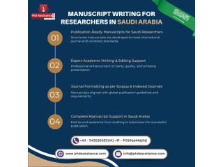 Top Manuscript Formatting and Citation Services in Saudi Arabia