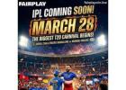 Fairplay Cricket ID and it is Very Popular in IPL Season