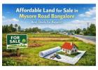  Land for Sale in Mysore Road Bangalore