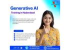 Best Generative AI Training in Hyderabad with Real-Time Projects & Placement Support