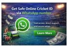 Get Safe Online Cricket ID via WhatsApp number