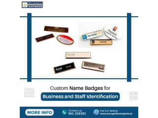 Custom Name Badges for Business and Staff Identification