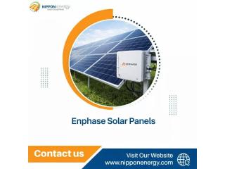 Enphase Solar Panels.