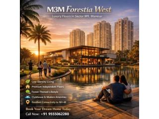 Spacious 3 BHK Layout at M3M Forestia West Manesar