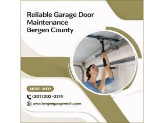 Reliable garage door maintenance Bergen County