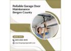 Reliable garage door maintenance Bergen County