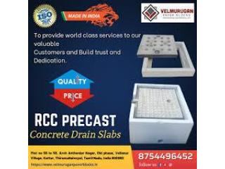 Precast RCC Drain Cover Slab Manufacturer in Thiruvallur