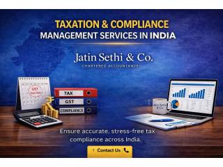 Taxation & Compliance Management Services in India