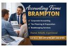 Get Professional Help from Accounting Firms in Brampton Today