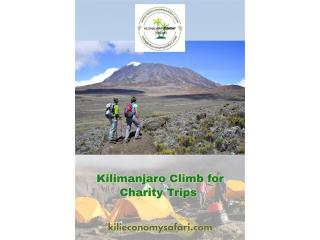 Kilimanjaro Climb for Charity Trips – Make Your Journey Meaningful