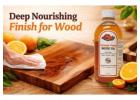Deep Nourishing Finish for Wood with Orange Tung Wood Oil