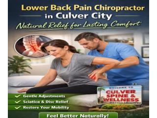 Lower Back Pain Chiropractor in Culver City