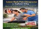 Lower Back Pain Chiropractor in Culver City