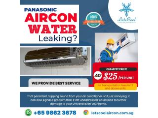 Panasonic Aircon water leaking