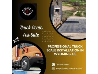 Professional Truck Scale Installation in Wyoming, US