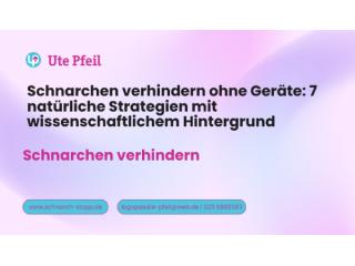 Schnarchen verhindern ohne Geräte: 7 natürliche Strategien mit wissenschaftlichem Hintergrund