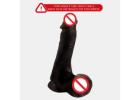 Mr. Realist Iron Maidens Black Dildo for Adults