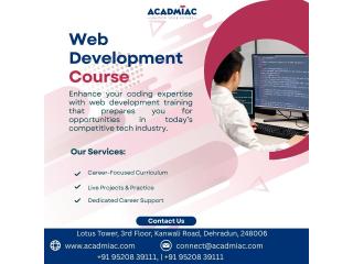 Web Designing and Development Course in Dehradun
