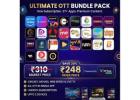 Ultimate OTT Bundle Pack in India – 27+ Apps in One Subscription | ₹248 Only 